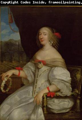 Louis Ferdinand Elle Portrait of Mademoiselle de Montpensier